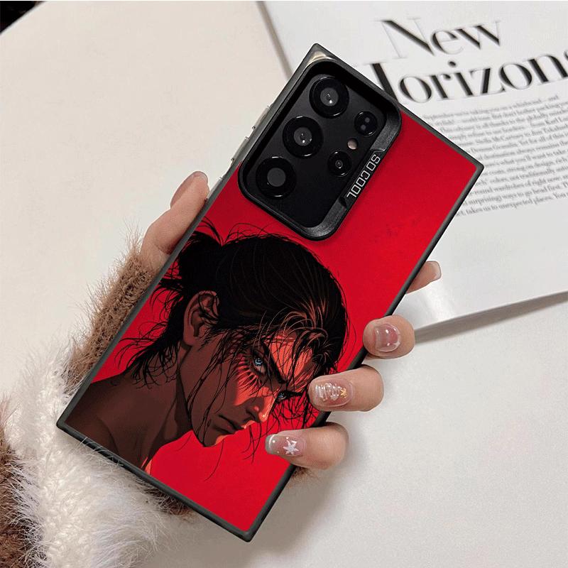 A-Attack On T-Titan Eren Yeager Shockproof Phone Case for Samsung Galaxy S26 Edge S25 Ultra S24 FE S23 Plus S21 Cover Anti Fall