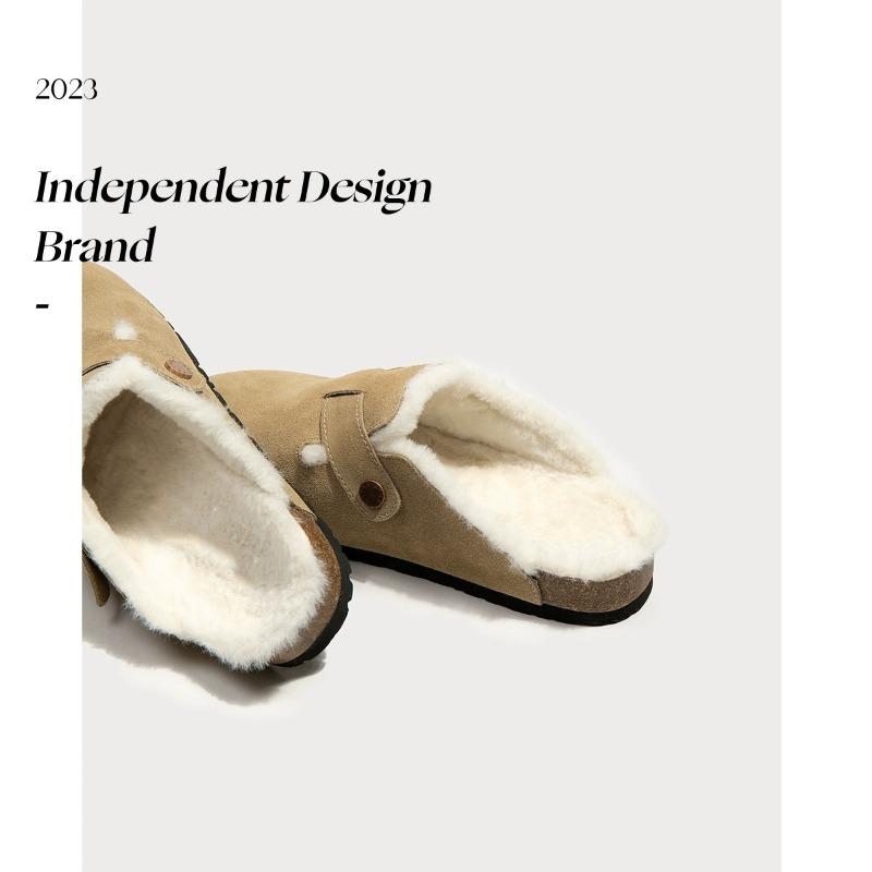 Sanxi~ All-inclusive women's new fishing Boken single shoes and retro cotton slippers