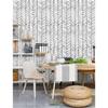 Boho Peel and Stick Wallpaper Stripe Herringbone Black White Vinyl Self Adhesive Room Decor Contact Paper for Wall Decor