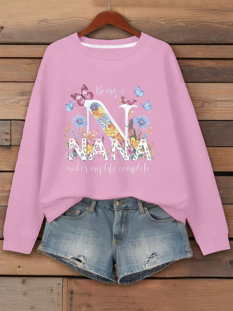 NANA Flowers women's sweatshirts