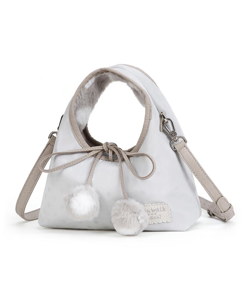 Vanwalk Bell Mochi Tote Bag [Dot Gray]