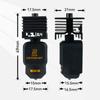 Kingroon Hotend Assembly for TuoT Zhu P2S with High-Flow Hardened Steel Nozzle (H2D/H2S/H2C Compatible).
