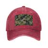 Splintertarn GerUnisex WW2 Camouflage Army Military Camo Denim Cap Casual Baseball Caps Adjustable Hat Summer Unisex Baseball Hats
