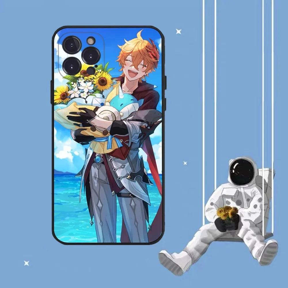 Apple Iphone15Plus Mobile Phone Case Tatalia Childe, The Original God Mobile Phone Case Is Sent With Painted Anti-Defense.
