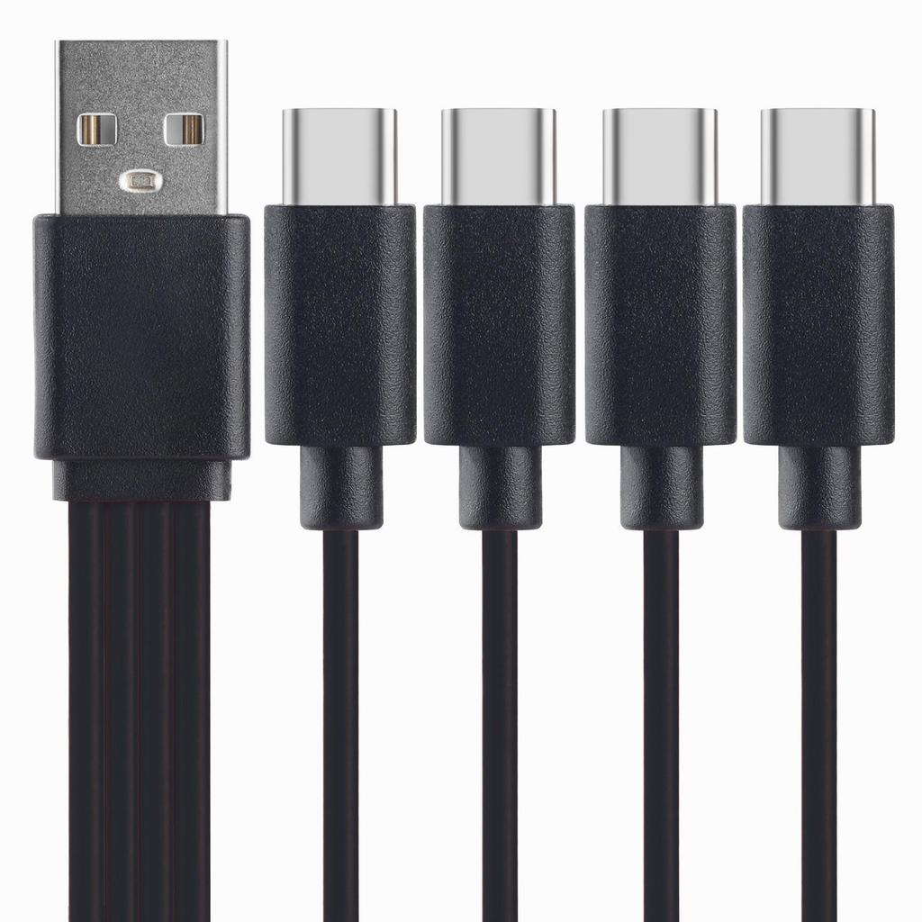1-to-4 Fast Charging Type-C USB Cable - Super Mobile Phone Accessory