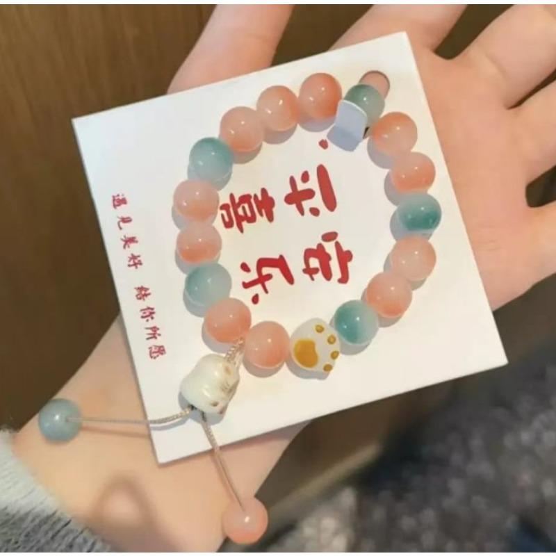 New Beaded Bracelet Women's Simple Fashion Bracelet for Classmates