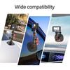 Flexible TPU Camera Mount Strong Adhesive Mount Rotation Base 1/4 Thread Adjustable for Action Camera Accessories