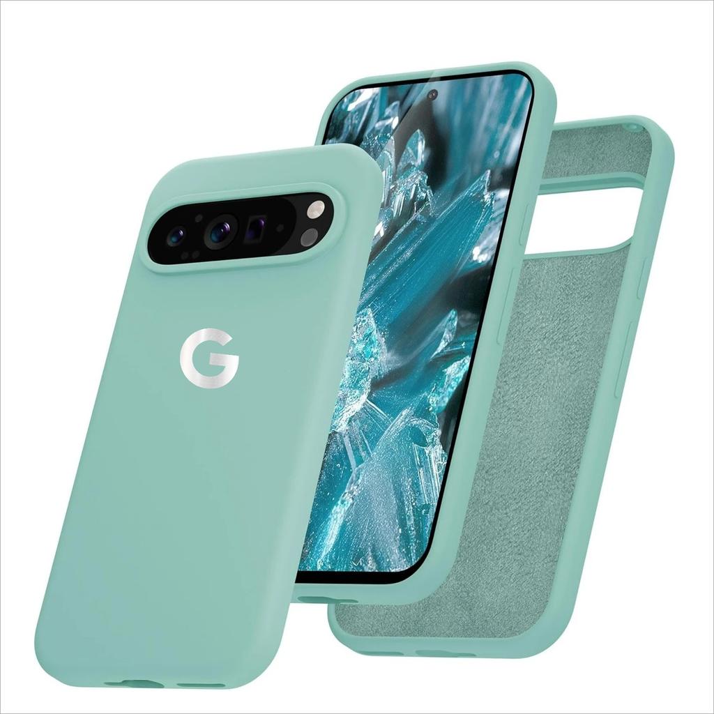 Official Liquid Silicone Phone Case for Google Pixel 10 Pro XL Funda for Pixel 9 8 6 7 10A 9A 8A 7A 6A Shockproof Charger Cover
