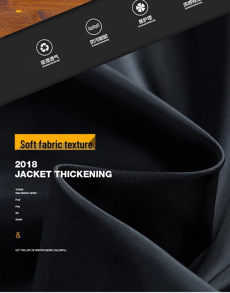 Europäische Slim-Fit Leichtjacke für Herren - Unifarben, Übergröße, Frühling/Herbst Koreanischer Stil