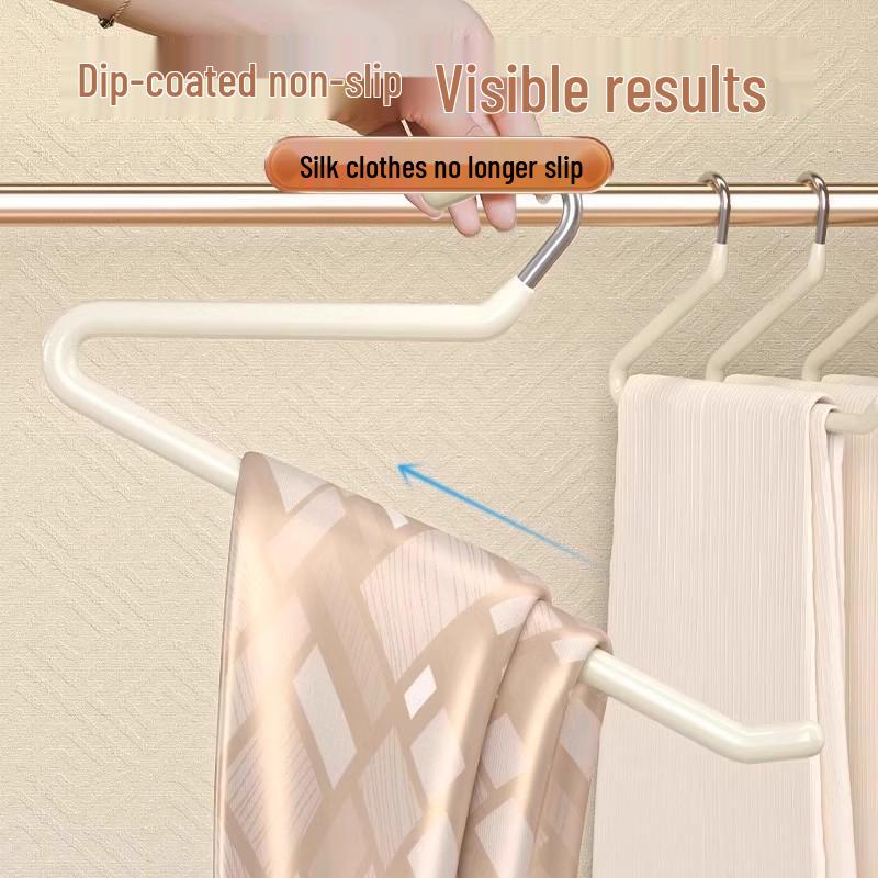 Goose-Shaped Non-Slip Rust-Proof Pant Hanger: Thickened, Space-Saving, and Durable Wardrobe Organizer