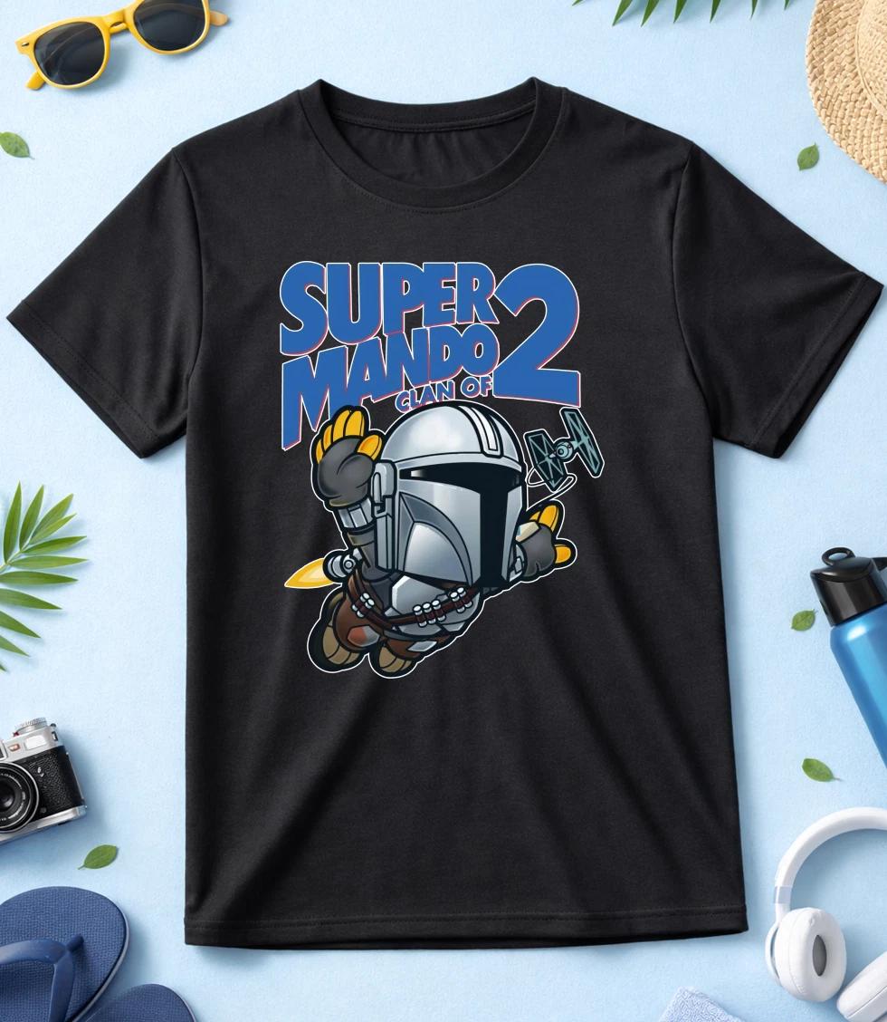 Super Mando 2, Super Mario Men/ Women T Shirt AA16 XL