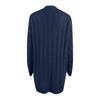 Womens Boho Patchwork Cardigan Long Sleeve Open Front Knit Sweaters Coat Pockets