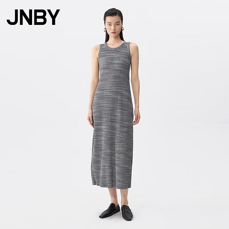 

JNBY 2025 Summer Slim Fit Round Neck Sleeveless Dress L