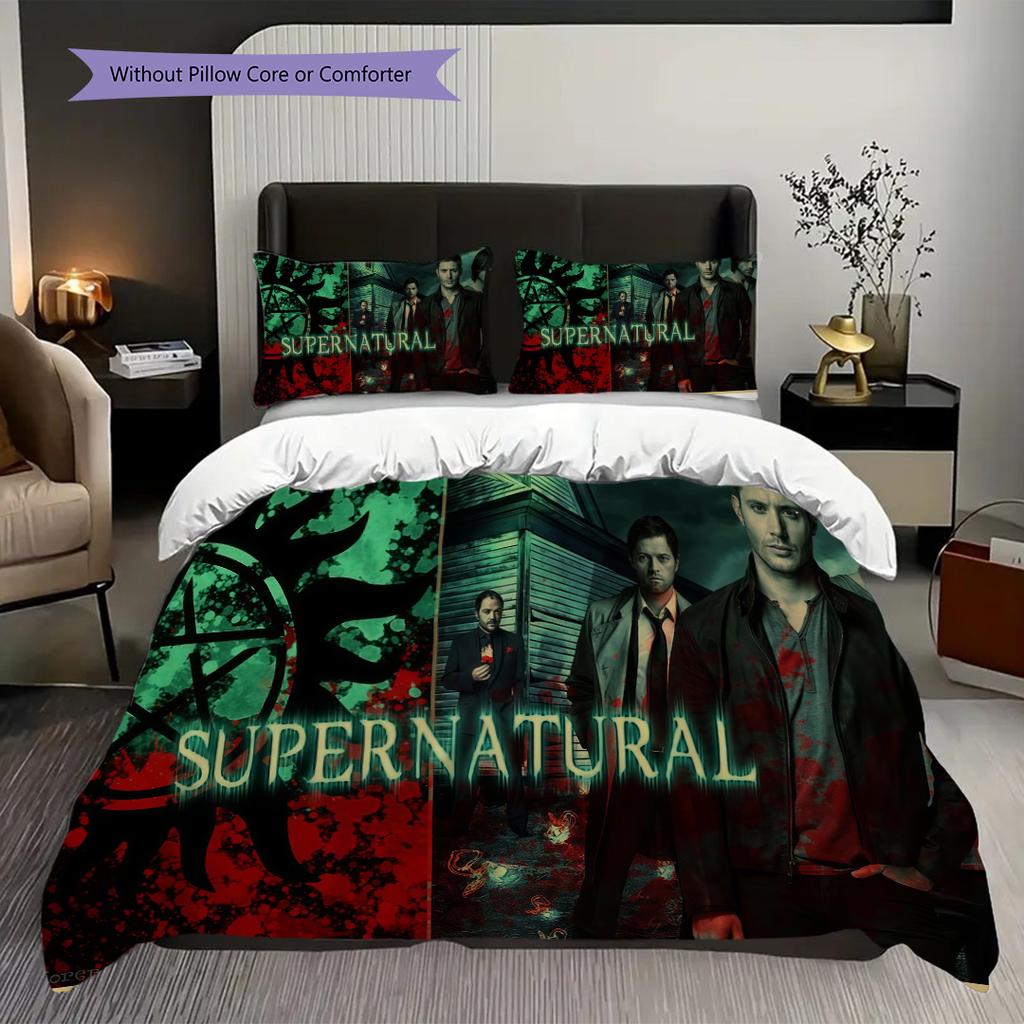 Supernatural Journey Threepiece Set 1 Duvet Cover 2 Pillowcase Without Core Duvet Cover And Pillowcase Bedding Set Soft And Comfortable