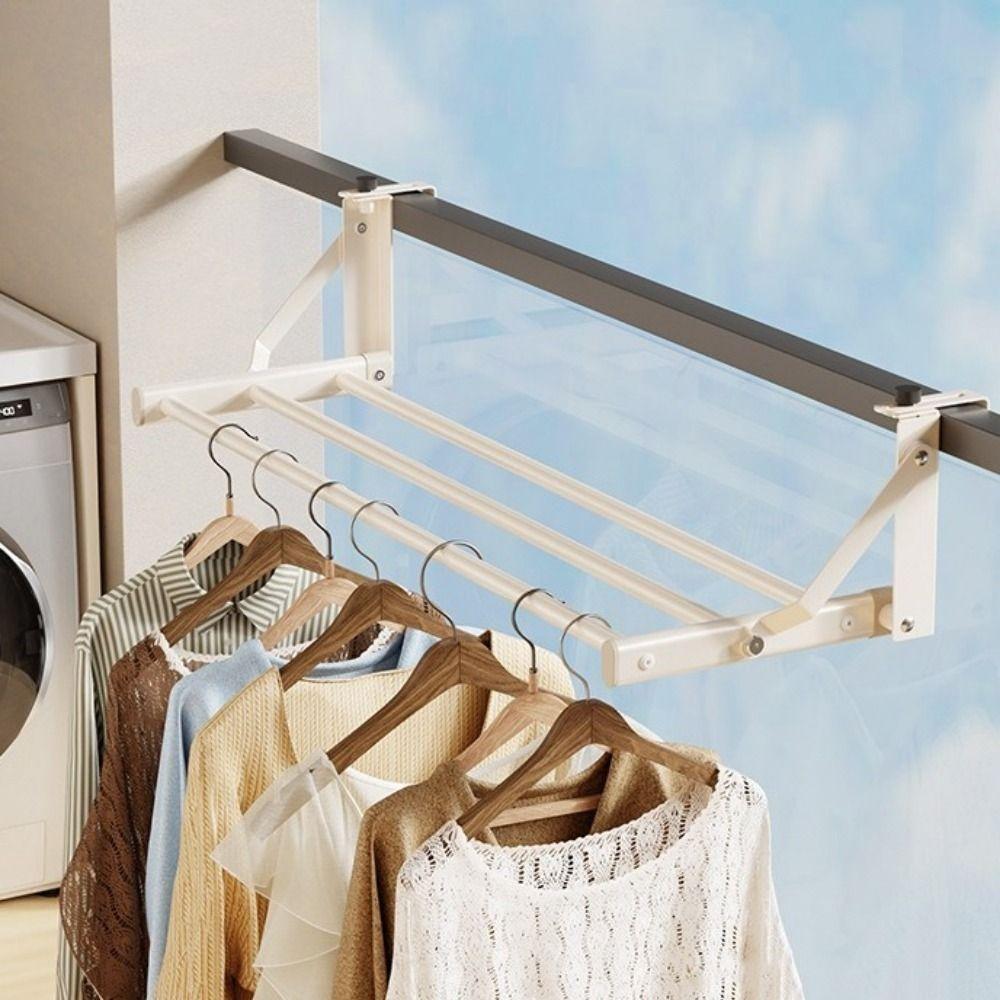 Carbon Steel Radiator Drying Rack Wall Mounted Shoes Storage Rack Clothing Racks Laundry Room