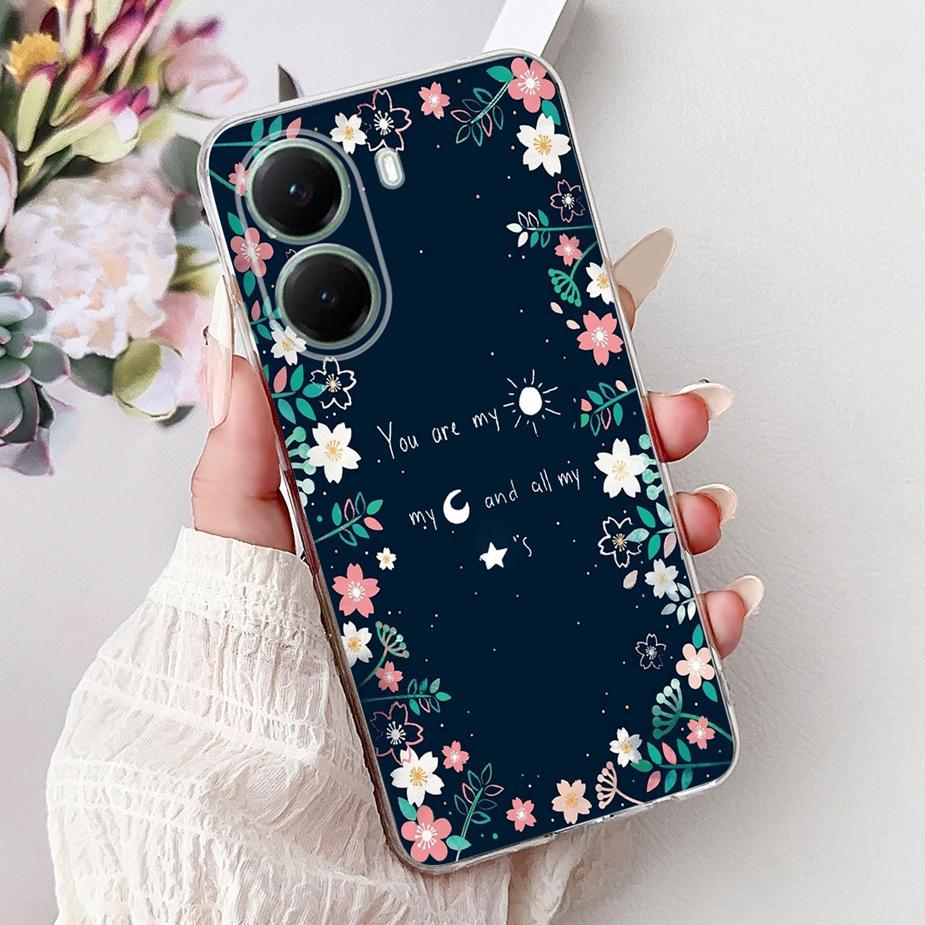 For Xiaomi Poco X7 Pro 5G Case Stylish Painted Cover Clear Silicone Phone Case For Xiaomi Poco X7 PocoX7 Pro X7Pro 5G Soft Shell