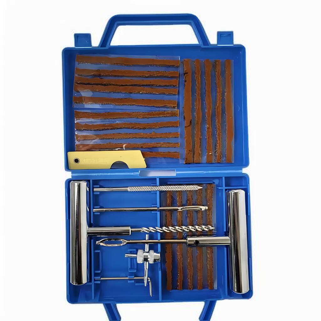 28PCS Universal Vehicle Tools Wheels Tires & Accessories Truck Tire Bicycle Tire Repair Tools Kit-001