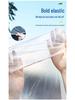 Thickened Transparent SUV Car Cover - Dustproof & Rainproof Disposable Full Cover