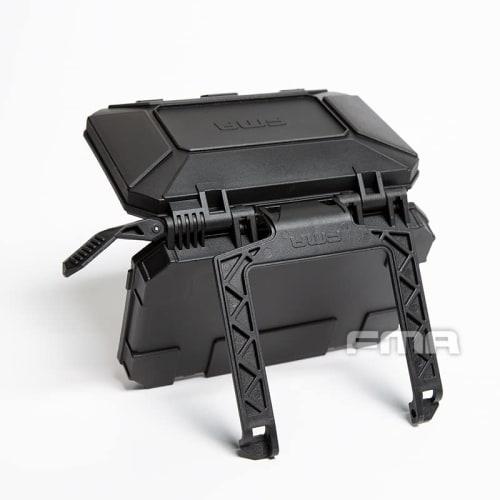 FMA Survival Tool Carry Case with MOLLE Attachment (External Dimensions: 186*131*39mm) Black (TB1400-BK)