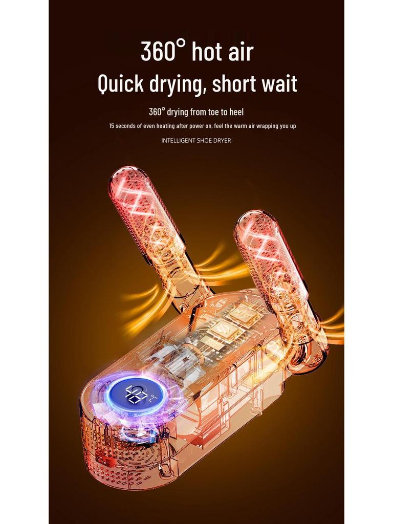 Household Smart Timer Shoe Warmer and Dryer
