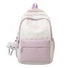 Schoolbag New Star Printing Backpack Female Versatile High Value Color Matching Primary and Secondary School Students Schoolbag Travel Backpack