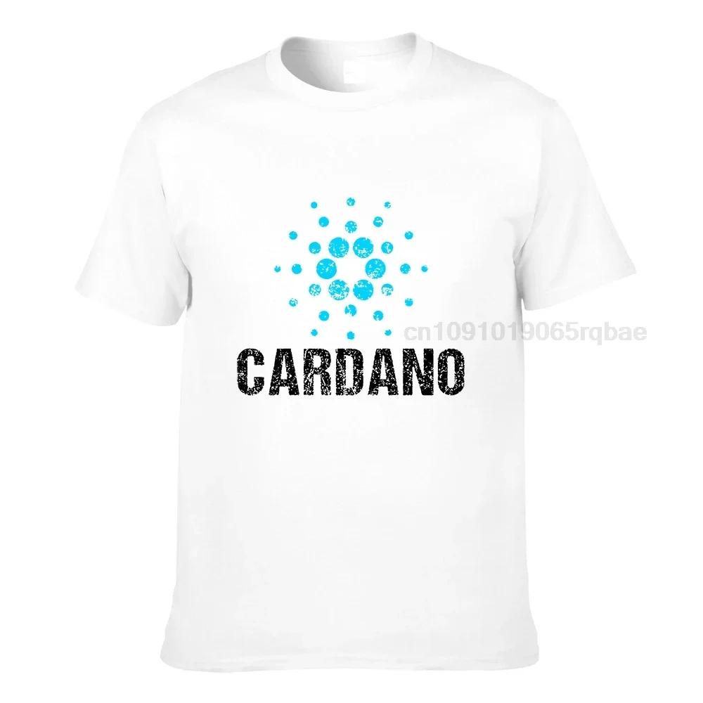 Cryptocurrency Crypto Miner Cardano Ada Tshirt Top Graphic Unisex Classic Grunge Summer Unisexs Clothing Pure Cotton Harajuku T Shirt