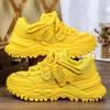 Platform Sneakers Fashion Chunky Shoes for Women Casual Sneakers Men Walking Running Shoes Height Increasing Leisure Versatile