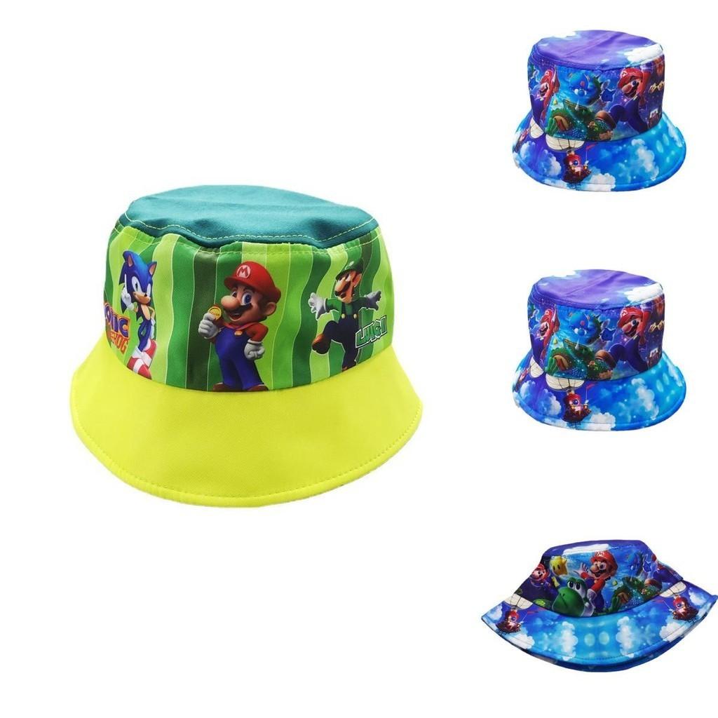 Stylish And Protective Sun Hat With Mario Bros. Design