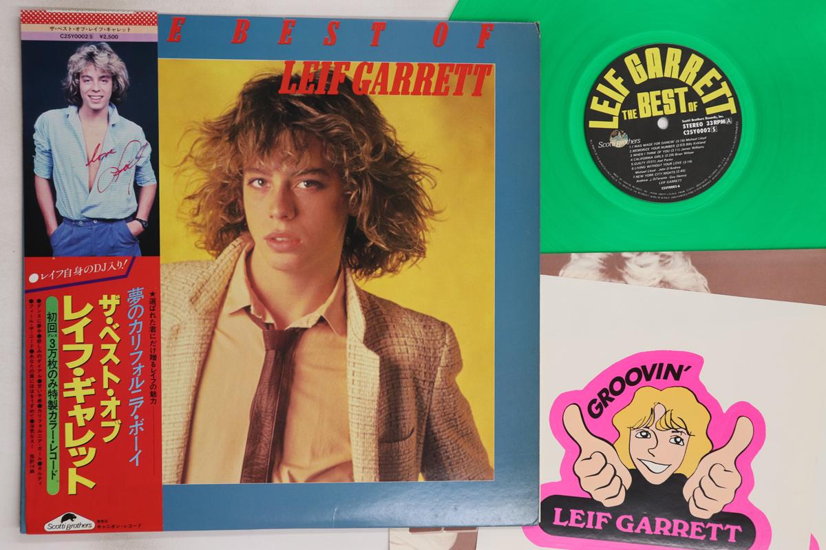 

LP Record LEIF GARRETT - Best Of C25Y0002 SCOTTI BROS 1980 Japan Obi Pop Used