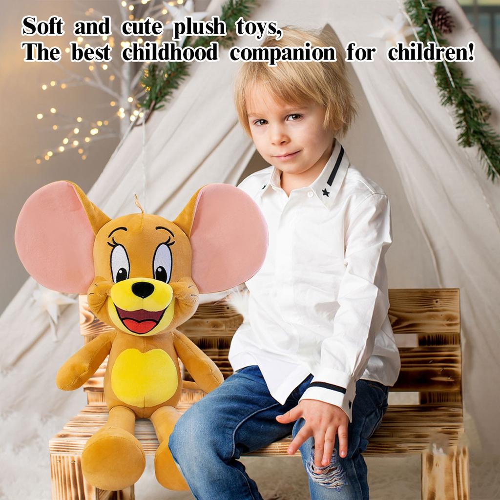 Roztomilá plyšová panenka jako dárek kreslená dětská hadrová panenka