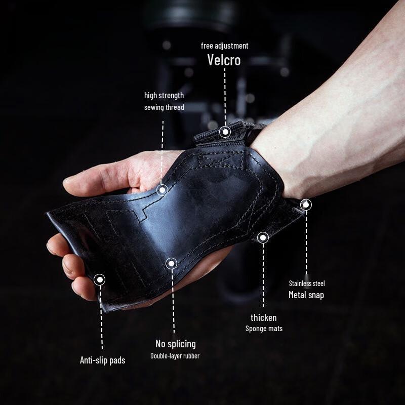 Tingbai Palm Protector Pull-up Deadlift Straps