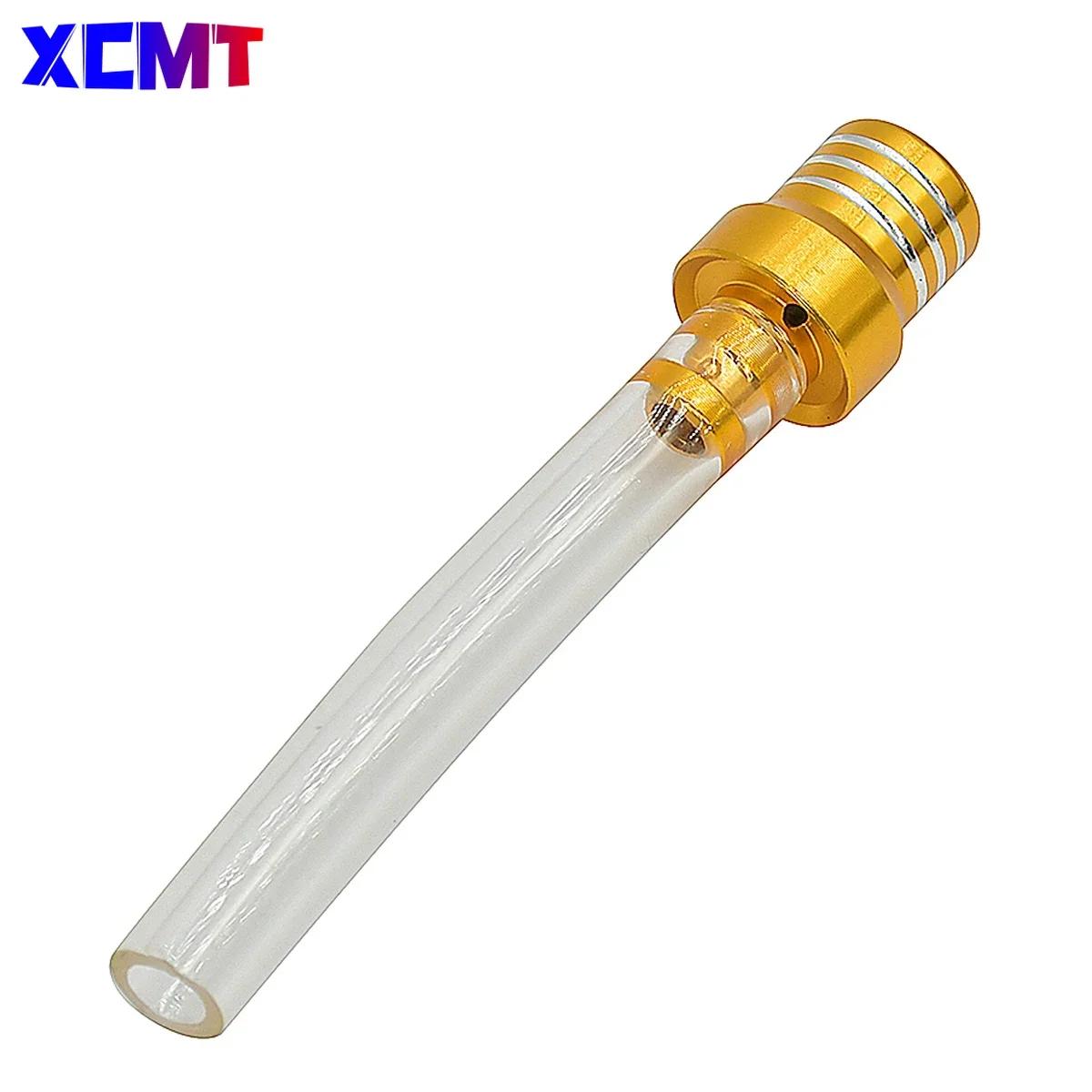 Motorcycle Gas Fuel Cap Single Way Valves VentBreather Hoses Tubes For Motocross ATV Quad Dirt PitBike Fuel Tank Breather Pipe