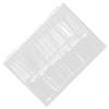 240pcs Extra Long Nail Tips Artificial French False Nail Tips for DIY Nail SalonTransparent