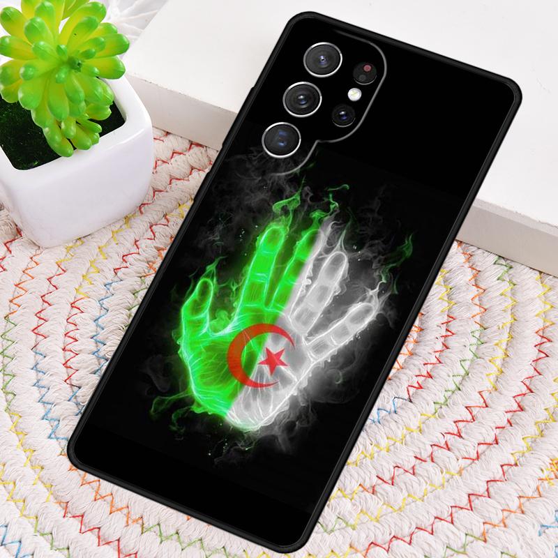Algeria Flag Algerian Phone Case for Samsung Galaxy note 10 pro S26 Ultra S23 S24 FE S25 S21 S22 PLUS shockproof Cove
