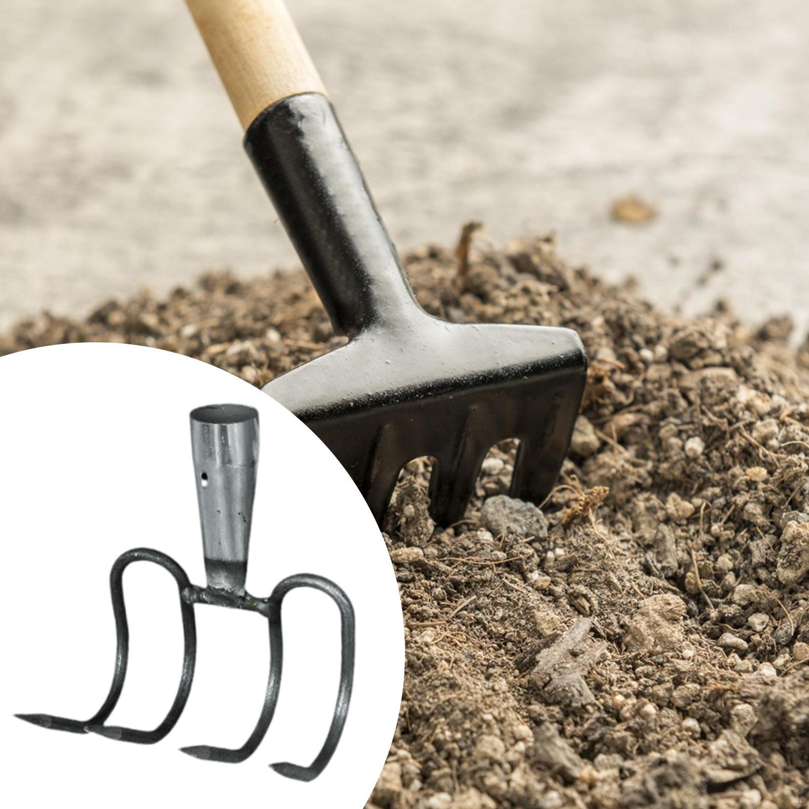 

Садовые грабли Сменная головка Сверхпрочный Многофункциональный инструмент для листьев для рыхления фермы