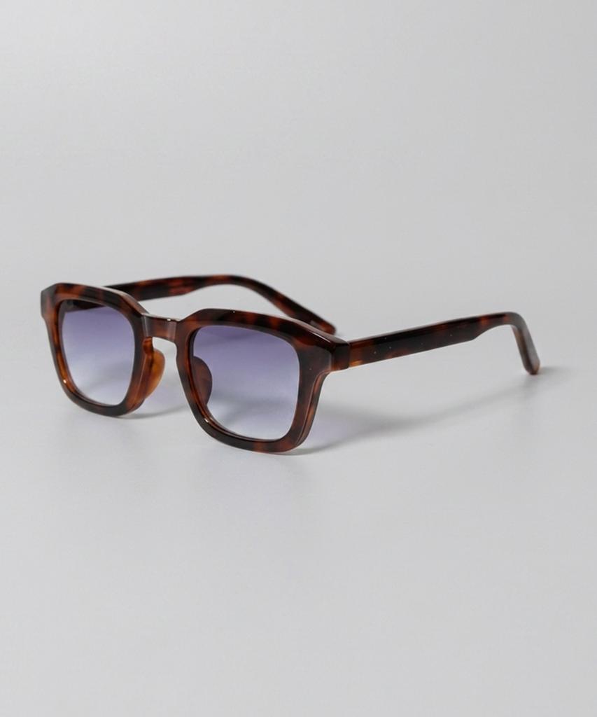 Tukyubeu Modern Crown Panto Sunglasses(Leo Pard)