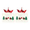 Neighbors by Chance Friends by Choice Christmas Ornament Wooden Friendship Keepsake Sign Housewarming Welcome