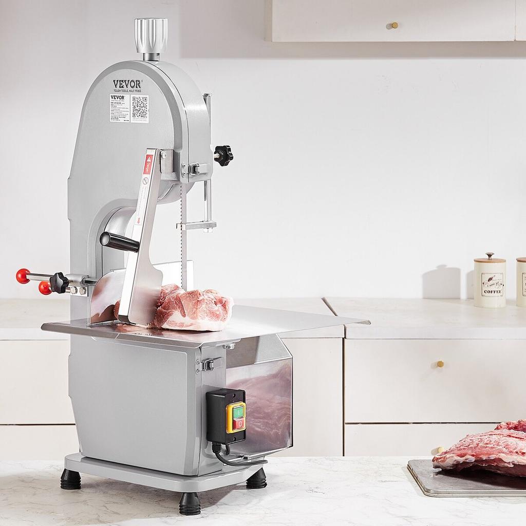 Seghetto Elettrico Commerciale per Carne 1500W Acciaio Inossidabile Macchina per Segare Ossa
