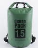 Custom Logo 15L 500D PVC Tarpaulin Foldable Roll-Top Dry Bag Waterproof Travel Accessory for Outdoor Activities-Kayaking Camping