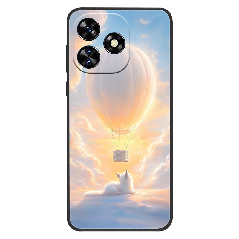 

For Oukitel C51 Case Fashion Painted Silicone TPU Soft Cover for Oukitel C51 C 51 Cases OukitelC51 Black Back Shells Fundas Capa Oukitel C51