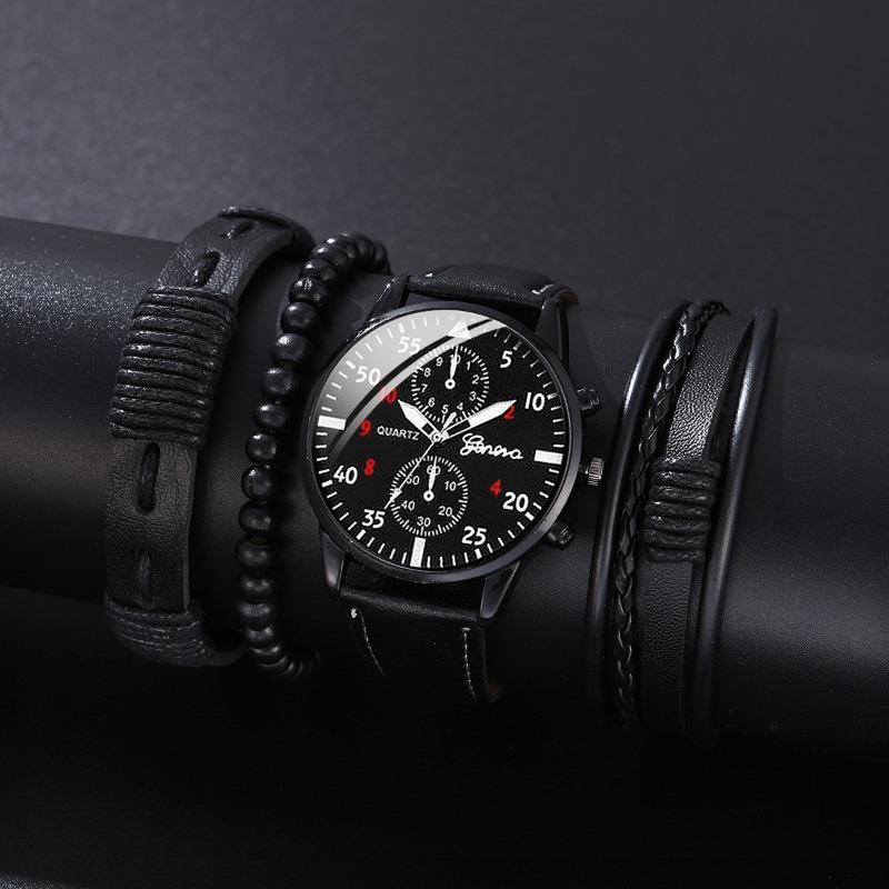 Hot-selling men s versatile fashion watch business two-eye watch watch