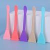 Double Head Dual-Use Facial Mask Brush Silicone Facial Mask Stick With Scoop Facial Beauty Tool