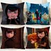 HHHotel TTransylvaniaS Cushion Cover Comfortable Reversible Pillow Cover Ideal for Car Sofa Bedroom & Beyond