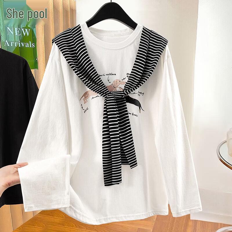 Women s Relaxed Fit Animal Print Long Sleeve T-Shirt XL