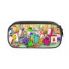 Numberblocks Character Kids And Teens Pencil Case Waterproof Nylon Bag Storage