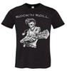 New Unisexs T Shirts Tshirt Rock N Roll Skull Rockabilly Print Round Neck Unisex