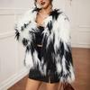 European and American new imitation fur jacket European and American style artificial fur autumn and winter beach sheep wool street coat