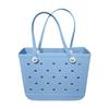 Große Gummi-Strandtaschen, wasserdicht, sanddicht, für den Außenbereich, EVA, tragbare Reisetaschen, waschbare Tragetasche für Strand, Sport, Markt