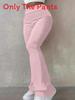 Casual Pants For Women With Polyester Spandex Fabric For Comfortable Fit