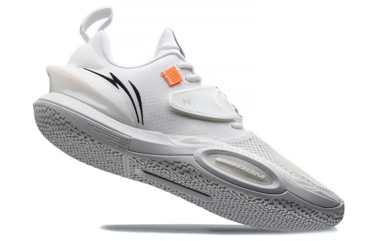 Li Ning All City 10 V2 ' White Hot ' Textile, Leather Slip Resistant, Abrasion Resistant, Breathable Low Top ABAS059-3
